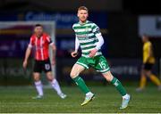 10 February 2023; Dan Cleary of Shamrock Rovers during the FAI President's Cup match between Derry City and Shamrock Rovers at the Ryan McBride Brandywell Stadium in Derry. Photo by Stephen McCarthy/Sportsfile