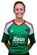 13 February 2023; Hazel Walsh poses for a portrait during a Cork City squad portrait session at Bishopstown Stadium in Cork. Photo by Eóin Noonan/Sportsfile