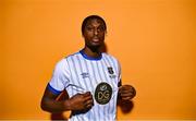 1 February 2023; Tunmise Sobowale poses for a portrait during a Waterford FC squad portrait session at RSC in Waterford. Photo by Eóin Noonan/Sportsfile