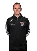14 February 2023; First team coach Derek Pender poses for a portrait during a Bohemians squad portrait session at DCU Sports Complex in Dublin. Photo by Piaras Ó Mídheach/Sportsfile