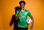 13 February 2023; Samuel Aladesanusi poses for a portrait during a Kerry FC squad portrait session at the Kerry Sports Academy in Tralee, Kerry. Photo by Brendan Moran/Sportsfile