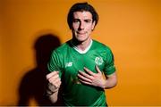 13 February 2023; Trpimir Vrljicak poses for a portrait during a Kerry FC squad portrait session at the Kerry Sports Academy in Tralee, Kerry. Photo by Brendan Moran/Sportsfile