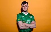13 February 2023; Cormac Buckley poses for a portrait during a Kerry FC squad portrait session at the Kerry Sports Academy in Tralee, Kerry. Photo by Brendan Moran/Sportsfile