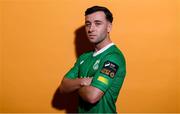 13 February 2023; Sean McGrath poses for a portrait during a Kerry FC squad portrait session at the Kerry Sports Academy in Tralee, Kerry. Photo by Brendan Moran/Sportsfile