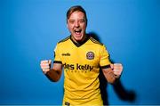 14 February 2023; James Talbot poses for a portrait during a Bohemians squad portrait session at DCU Sports Complex in Dublin. Photo by David Fitzgerald/Sportsfile