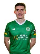 13 February 2023; Matt Keane poses for a portrait during a Kerry FC squad portrait session at the Kerry Sports Academy in Tralee, Kerry. Photo by Brendan Moran/Sportsfile
