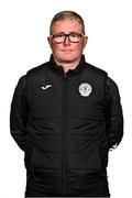 14 February 2023; Finn Harps Assistant Manager Darren Murphy during a Finn Harps squad portrait session at Letterkenny Community Centre in Letterkenny, Donegal. Photo by Sam Barnes/Sportsfile