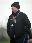 14 February 2023; TUS Midlands manager John Donlon during the Electric Ireland HE Trench Cup Semi-Final match between TUS Midlands and TUS Midwest at SETU West Campus in Waterford. Photo by Brendan Moran/Sportsfile