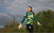 15 February 2023; Goalkeeper Megan Walsh during a Republic of Ireland women training session at Dama de Noche Football Center in Marbella, Spain. Photo by Stephen McCarthy/Sportsfile