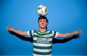 28 January 2023; Johnny Kenny poses for a portrait during a Shamrock Rovers squad portrait session at Roadstone Group Sports Club in Dublin. Photo by Stephen McCarthy/Sportsfile
