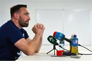 16 February 2023; Jack Conan during an Ireland rugby media conference at the IRFU High Performance Centre on the Sport Ireland Campus in Abbotstown, Dublin. Photo by Seb Daly/Sportsfile