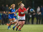 16 February 2023; Grainne Burke of Munster during the U18 Girls Interprovincial match between Leinster and Munster at Terenure College in Dublin. Photo by Harry Murphy/Sportsfile