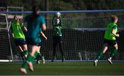16 February 2023; Goalkeeper Megan Walsh during a Republic of Ireland women training session at Dama de Noche Football Center in Marbella, Spain. Photo by Stephen McCarthy/Sportsfile