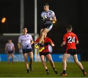 15 February 2023; Paul Keaney of UL catches a mark during the Electric Ireland HE GAA Sigerson Cup Final match between University of Limerick and University College Cork at WIT Sports Campus in Waterford. Photo by Brendan Moran/Sportsfile