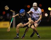 16 February 2023; Sean Walsh of SETU Waterford in action against Bryan O’Mara of University of Limerick during the Electric Ireland HE GAA Fitzgibbon Cup Semi-Final match between SETU Waterford and UL at SETU West Campus in Waterford. Photo by Michael P Ryan/Sportsfile