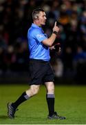 16 February 2023; Referee James Owens during the Electric Ireland HE GAA Fitzgibbon Cup Semi-Final match between SETU Waterford and UL at SETU West Campus in Waterford. Photo by Michael P Ryan/Sportsfile