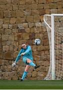 17 February 2023; Republic of Ireland goalkeeper Megan Walsh during a behind closed doors training match between Republic of Ireland and Germany at Marbella Football Centre in Marbella, Spain. Photo by Stephen McCarthy/Sportsfile