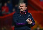 17 February 2023; Munster head coach Graham Rowntree before the United Rugby Championship match between Munster and Ospreys at Thomond Park in Limerick. Photo by Sam Barnes/Sportsfile