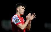 17 February 2023; Joe Redmond of St Patrick's Athletic after the drawn SSE Airtricity Men's Premier Division match between St Patrick's Athletic and Derry City at Richmond Park in Dublin. Photo by Seb Daly/Sportsfile