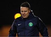 17 February 2023; Bray Wanderers head coach Ian Ryan during the SSE Airtricity Men's First Division match between Treaty United and Bray Wanderers at Market's Field in Limerick. Photo by Michael P Ryan/Sportsfile