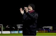 17 February 2023; Galway United manager John Caulfield after the SSE Airtricity Men's First Division match between Finn Harps and Galway United at Finn Park in Ballybofey, Donegal. Photo by David Fitzgerald/Sportsfile