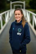 18 February 2023; Heather Payne poses for a portrait during a Republic of Ireland women training camp in Marbella, Spain. Photo by Stephen McCarthy/Sportsfile