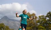 18 February 2023; Diane Caldwell during a Republic of Ireland women training session at Dama de Noche Football Center in Marbella, Spain. Photo by Stephen McCarthy/Sportsfile