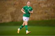 17 February 2023; Megan Campbell of Republic of Ireland during a behind closed doors training match between Republic of Ireland and Germany at Marbella Football Centre in Marbella, Spain. Photo by Stephen McCarthy/Sportsfile