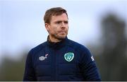 17 February 2023; Republic of Ireland assistant manager Tom Elmes during a behind closed doors training match between Republic of Ireland and Germany at Marbella Football Centre in Marbella, Spain. Photo by Stephen McCarthy/Sportsfile
