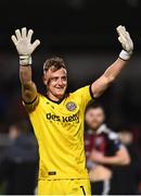 17 February 2023; Bohemians goalkeeper James Talbot after the SSE Airtricity Men's Premier Division match between Cork City and Bohemians at Turner's Cross in Cork. Photo by Eóin Noonan/Sportsfile