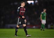17 February 2023; Paddy Kirk of Bohemians during the SSE Airtricity Men's Premier Division match between Cork City and Bohemians at Turner's Cross in Cork. Photo by Eóin Noonan/Sportsfile