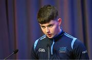 18 February 2023; GAA Youth delegate Jonathan Sullivan during day two of the GAA Annual Congress 2023 at Croke Park in Dublin. Photo by Piaras Ó Mídheach/Sportsfile