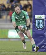 18 February 2023; Kieran Marmion of Connacht scores a try during the United Rugby Championship match between Zebre Parma and Connacht at Stadio Sergio Lanfranchi in Parma, Italy. Photo by Massimiliano Carnabuci/Sportsfile