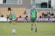 18 February 2023; Jack Carty of Connacht lines up a conversion  during the United Rugby Championship match between Zebre Parma and Connacht at Stadio Sergio Lanfranchi in Parma, Italy. Photo by Massimiliano Carnabuci/Sportsfile