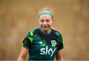 17 February 2023; Hayley Nolan of Republic of Ireland before a behind closed doors training match between Republic of Ireland and Germany at Marbella Football Centre in Marbella, Spain. Photo by Stephen McCarthy/Sportsfile