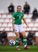 17 February 2023; Katie McCabe of Republic of Ireland during a behind closed doors training match between Republic of Ireland and Germany at Marbella Football Centre in Marbella, Spain. Photo by Stephen McCarthy/Sportsfile
