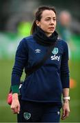 17 February 2023; Republic of Ireland physiotherapist Angela Kenneally before a behind closed doors training match between Republic of Ireland and Germany at Marbella Football Centre in Marbella, Spain. Photo by Stephen McCarthy/Sportsfile