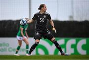 17 February 2023; Germany goalkeeper Ann-Katrin Berger during a behind closed doors training match between Republic of Ireland and Germany at Marbella Football Centre in Marbella, Spain. Photo by Stephen McCarthy/Sportsfile