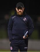 17 February 2023; Cobh Ramblers manager Shane Keegan before the SSE Airtricity Men's First Division match between Kerry and Cobh Ramblers at Mounthawk Park in Tralee, Kerry. Photo by Brendan Moran/Sportsfile