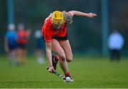 12 February 2023; Eimear Heffernan of UCC during the Electric Ireland Ashbourne Cup Final between UCC and TUD at UCD in Dublin. Photo by Ben McShane/Sportsfile
