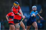 12 February 2023; Aoife Healy of UCC during the Electric Ireland Ashbourne Cup Final between UCC and TUD at UCD in Dublin. Photo by Ben McShane/Sportsfile