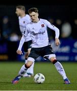 17 February 2023; Alfie Lewis of Dundalk during the SSE Airtricity Men's Premier Division match between Dundalk and UCD at Oriel Park in Dundalk, Louth. Photo by Ben McShane/Sportsfile