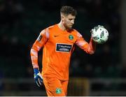17 February 2023; Bray Wanderers goalkeeper Alex Moody during the SSE Airtricity Men's First Division match between Treaty United and Bray Wanderers at Market's Field in Limerick. Photo by Michael P Ryan/Sportsfile