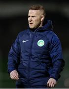 17 February 2023; Bray Wanderers assistant head coach Lorcan Fitzgerald before the SSE Airtricity Men's First Division match between Treaty United and Bray Wanderers at Market's Field in Limerick. Photo by Michael P Ryan/Sportsfile