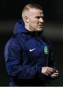 17 February 2023; Bray Wanderers assistant head coach Lorcan Fitzgerald before the SSE Airtricity Men's First Division match between Treaty United and Bray Wanderers at Market's Field in Limerick. Photo by Michael P Ryan/Sportsfile