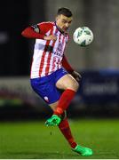 17 February 2023; Marc Ludden of Treaty United during the SSE Airtricity Men's First Division match between Treaty United and Bray Wanderers at Market's Field in Limerick. Photo by Michael P Ryan/Sportsfile