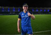 18 February 2023; Jack Boyle of Leinster after making his debut in the United Rugby Championship match between Leinster and Dragons at RDS Arena in Dublin. Photo by Harry Murphy/Sportsfile