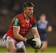 18 February 2023; Cillian O'Connor of Mayo during the Allianz Football League Division One match between Mayo and Kerry at Hastings Insurance MacHale Park in Castlebar, Mayo. Photo by Brendan Moran/Sportsfile