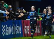 18 February 2023; Action between Old Belvedere and Navan during the Bank of Ireland Half-Time Minis at the United Rugby Championship match between Leinster and Dragons at RDS Arena in Dublin. Photo by Harry Murphy/Sportsfile