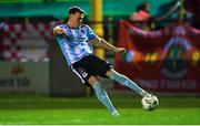 17 February 2023; Dayle Rooney of Drogheda United during the SSE Airtricity Men's Premier Division match between Shelbourne and Drogheda United at Tolka Park in Dublin. Photo by Tyler Miller/Sportsfile